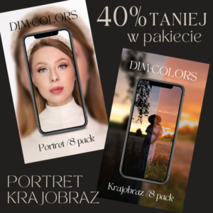 Pakiet 16 presetów DiM COLORS Portret + Krajobraz