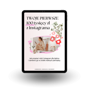 eBook Twoje pierwsze 100k z Instagrama